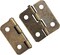 50PCS 18 x 15 mm Mini Hinge for Wooden Jewelry Box Mini Pure Copper Hinges Retro Hinges with 200 Pieces Replacement Screws for Crafts Wooden Box Jewelry Chest Cabinet DIY Accessories